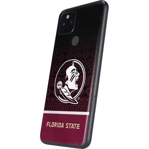Florida State University Pattern Jersey Google Pixel 5 Skin